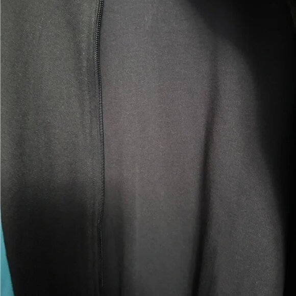 Puma Men's Track Jacket Size Large Navy Blue White Turquoise ZipUp Retro Y2K - Picture 8 of 12